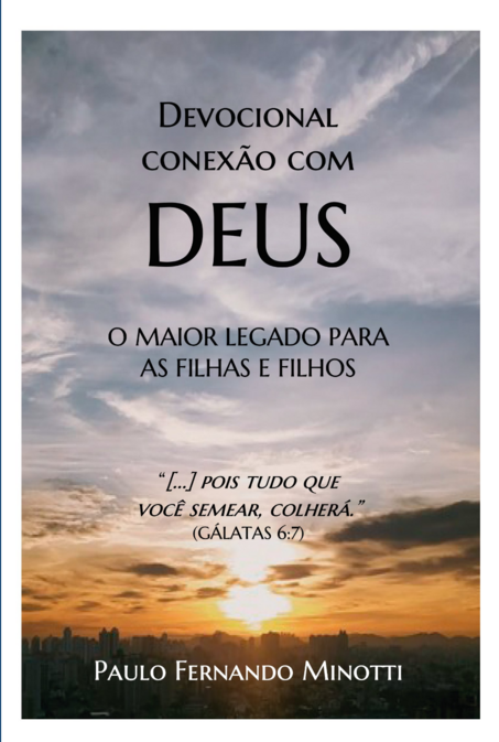 Capa do livro Devocional conexão com DEUS