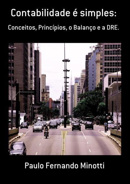 Capa do livro Contabilidade é simples: